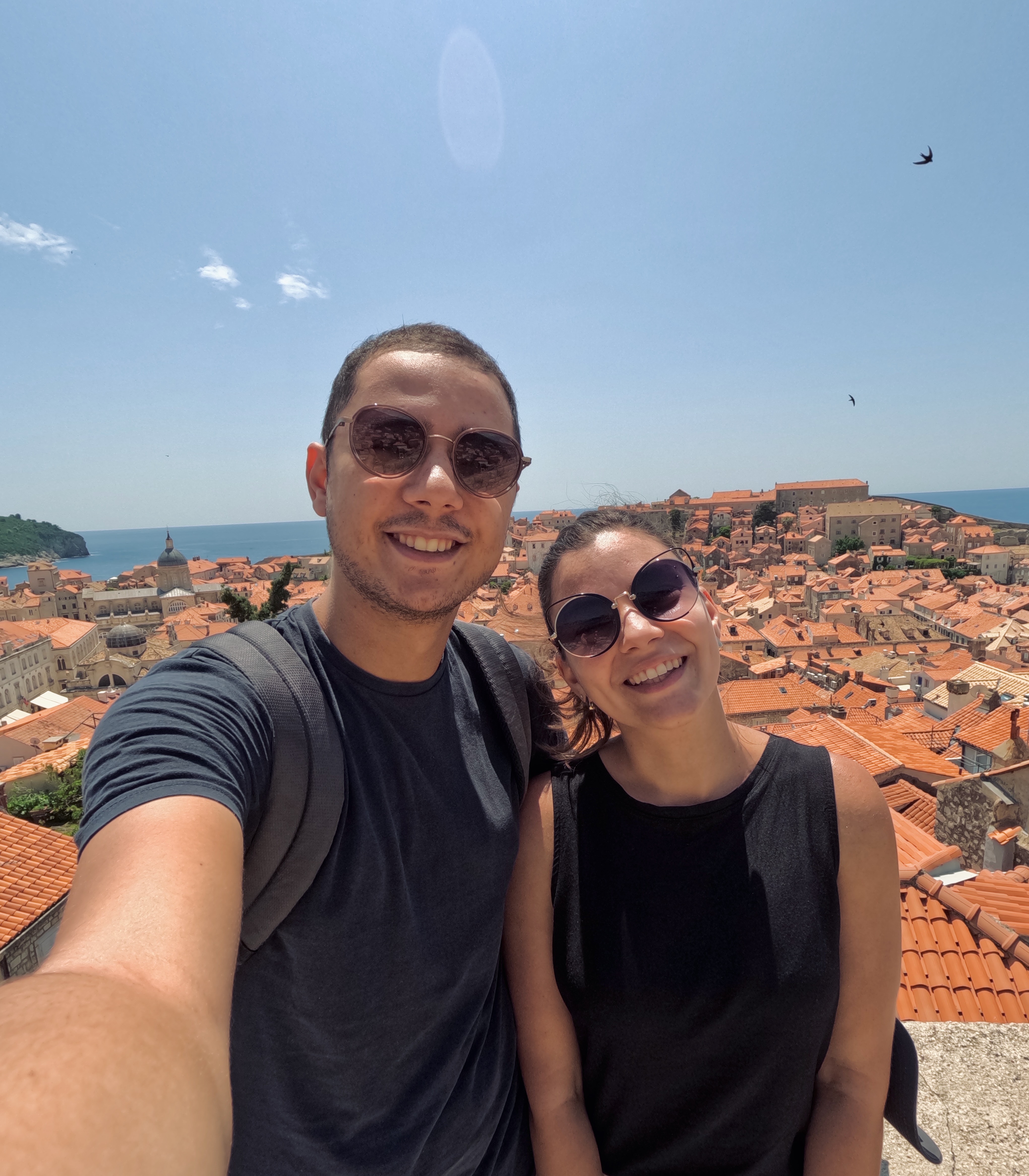 Vista da cidade de Dubrovnik