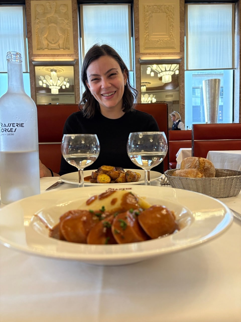 Comida na Brasserie Georges